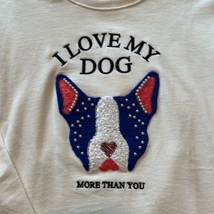 I love my dog more than you shirt! Perfect for Valentine’s Day!